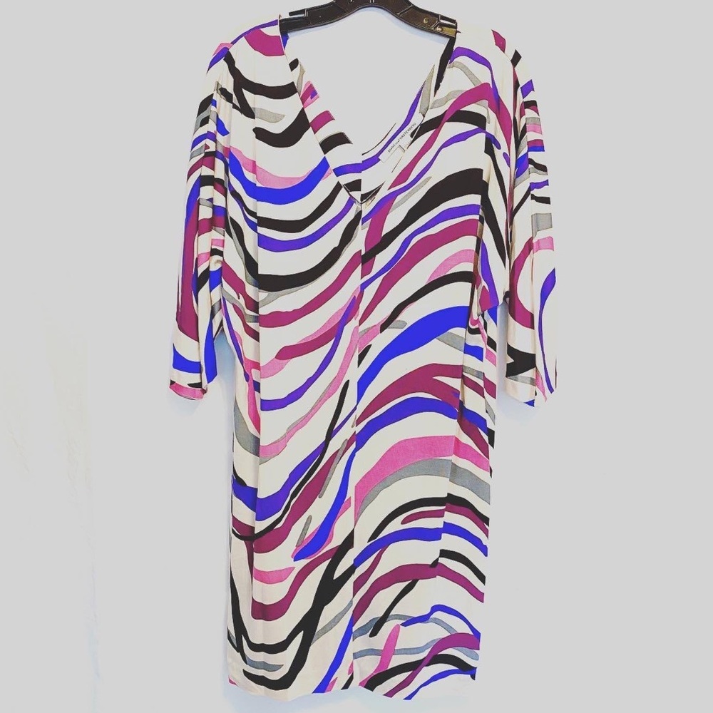 Diane von Furstenberg Stripped Dress